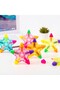 Star Shaped Highlighter Marker Pen Set, 5 Different Neon Colors