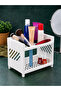 2-Tier Multi-Purpose Organizer Shelf – Kitchen, Bathroom, Makeup Table and Office Desktop Organizer White - 5