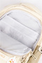 Premium Imported Waterproof Fabric Multi-Compartment School, Sports, Travel, Laptop Backpack Beige Mink 15F - 7