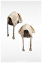 Winter Warm Plush Rabbit Beret - 3