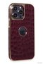 Spt-Gld iPhone 14 Pro Max Case Snake Cover - (232608) Deep Purple