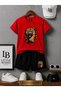 Unisex Top and Bottom Set (Tiger)