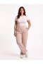 Plus Size Lycra Modal Fabric Pocketed Sweatpants - 3