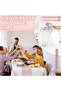 Milfox Decorative Disposable Table Cover Plastic Tablecloth Waterproof Oil-Proof Stain-Proof Rectangular Plastic Table Cloth - 6