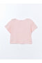 Crew Neck Basic Baby Girl Blouse and Pants 2Pcs - 6