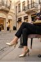 35801 Soft Comfortable 6 cm Heel Height Pointed Toe Women's Shoes - 6