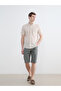 Nevavm Slim Fit Gabardine Men's Shorts with a Difference
