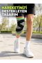 Sports Knee Brace with Cross Band Support, Breathable, Flexible Knitted Knee Brace -