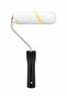 4 Piece Mini Painter's Set 10 cm Roller Paint Tray Handle with Spare Roller - 3