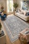 Decorative Carpet Non-Slip Base Stain-Resistant Washable Rug Custom Size Living Room Carpet 5007 - 2