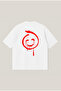 Mentalist Printed Oversize Boxy Cut Unisex 100% Cotton Tshirt |   Streetwear