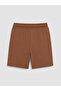Two Mt Shop Quality Lcw Kids Brown Combed Cotton Printed Standard & Regular Boys' Shorts - 2