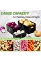 8PCS Kitchen Vegetable Storage Containers,Potato and Onion Garlic Storage Bin with Peeler,Slicer,Mas - 5