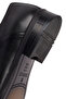 Men's Black Laced Leather Classic Shoes Wm750035Dv - 8