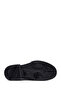 Men's Black Thick Soled Leather Loafer Wm730006Da - 5