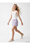 Lcw Kids Lilac Girls' Shorts
