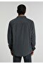Regular Fit Shirt Neck Plain Men's Green Long Sleeve Shirt - 2