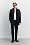 Men's Black Armur Patterned Long Sleeve Snap Closure Shirt Jacket A62Y2513 - 6