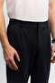 Men's Black Technical Slim Fit Trousers with Rubberized Sides A62Y3014 - 2