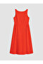 Nevavm Oval Neck Waist-Slit Dress with a Difference - 6