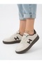 Women's Faylon Sole Waterproof Material Non-Yellowing Sole Sneaker Shoes-Beige - 3