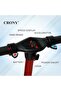 S32 Kids Foldable E-Scooter with LED Light Bar RGB Deck Lights Electronic Brake LED Display Ac - 2