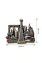 R527 Metal refrigerator stereo relief Burj Khalifa Sailing Hotel commemorative magnetic travel Wenchuang home decoration magnetic souvenir - 2