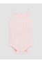 Square Collar Embroidered Baby Girl Snap-On Bodysuit 3-Piece Set from Uzg Store for Style Enthusiasts - 2