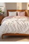Esvab • Modern & Distinctive Double Duvet Cover Set with Bow Embroidery
