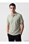 Esvab • Modern & Distinctive Devrik Roba Collar Combed Cotton Men's T-Shirt