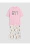 Rmz Gi̇yi̇m Farkiyla Printed Girls' Capri Pajama Set - 2