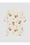Esvab • Modern & Distinctive Zero Roba Collar Printed Girls' Pajama Set - 2