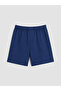 Özmarka New Season Green Elastic Waist Baby Boy Shorts 2-Pack - 5