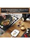 Jjgoogle Ceramic Spoon Rest for Stove Top, Large Spoon Holder for Kitchen Table, White Coffee Spoon Rest, m - 4