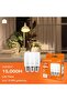 مصابيح طويلة LED 5 واط E27-6 حزمة ضوء نهاري 6500 كلفن من لوازم - موفرة للطاقة 35 واط غير قابلة للتعت - 4