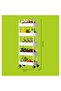 5 Tier All-Plastic Storage Rack, KTST2536-5 - 5