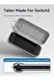 Hagibis Carrying Case for Nintendo Switch 2 2025, Storage Organizer 10 Games Cartridges Protective H - 2