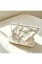 Quilted Diamond Pattern Cosmetic Bag for Women, Cute Clutch, Portable High‑Appearance Small Storage Pouch - 2