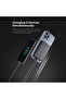 Ultra Slim 10000mAh Magnetic Wireless Power Bank 15W With Stand - Grey - 6