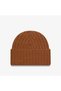 Ne Rib Short Cuff Unisex Brown Beret - 2