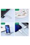 Multi-Functional Travel Cable Organizer with USB-C Lightning and Micro USB Connectors Portable Charging Storage Box with Phone Holder and SIM Ejector - 4