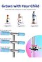 V1Plus Folding Scooter for Kids Ages 3-12, Light-Up Wheels & Deck - 4