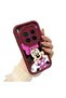 Vivo X300 Pro Compatible Case Camera Protector Cartoon Pattern Maroon Lover Couple Silicone Phone Case - 2
