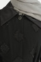 Shiny Robe with Collar Detail - Black - 3