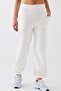 Unisex Oversize Tracksuit Set Champ & Leisure Printed White – 3 Yarns, Hooded Top, Elastic Bottom - 6