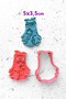 Happy Halloween - Boojee Ghost Cute Ghost Polymer Clay Ceramic Dough Mold Set - 5 cm - 2