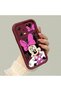 Xiaomi Poco X5 Compatible Case Camera Protector Cartoon Pattern Maroon Lover Couple Silicone Phone Case - 2