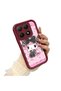 Mi 15t Compatible Case Camera Protector Cartoon Pattern Maroon Lover Couple Silicone Phone Case - 2