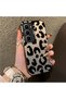 Infinix Hot 60 Pro Compatible Black Leopard Printed Silicone Phone Case, Shock Protection