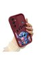 Samsung Galaxy A05S Compatible Case Camera Protector Stitch Pattern Burgundy Lover Couple Silicone Phone Case - 3